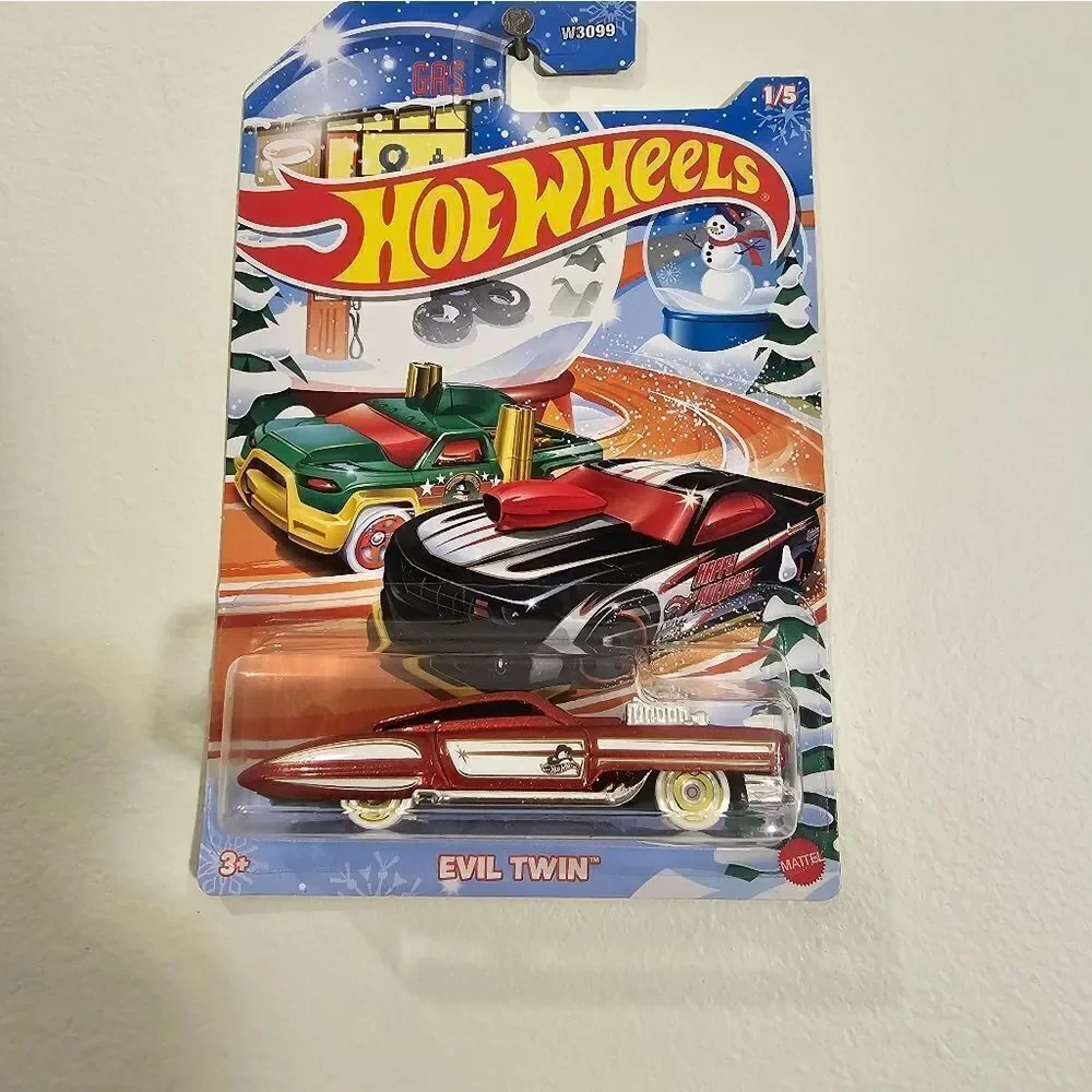 2024 Winter Edition HotWheels Pack Of 5 Cars